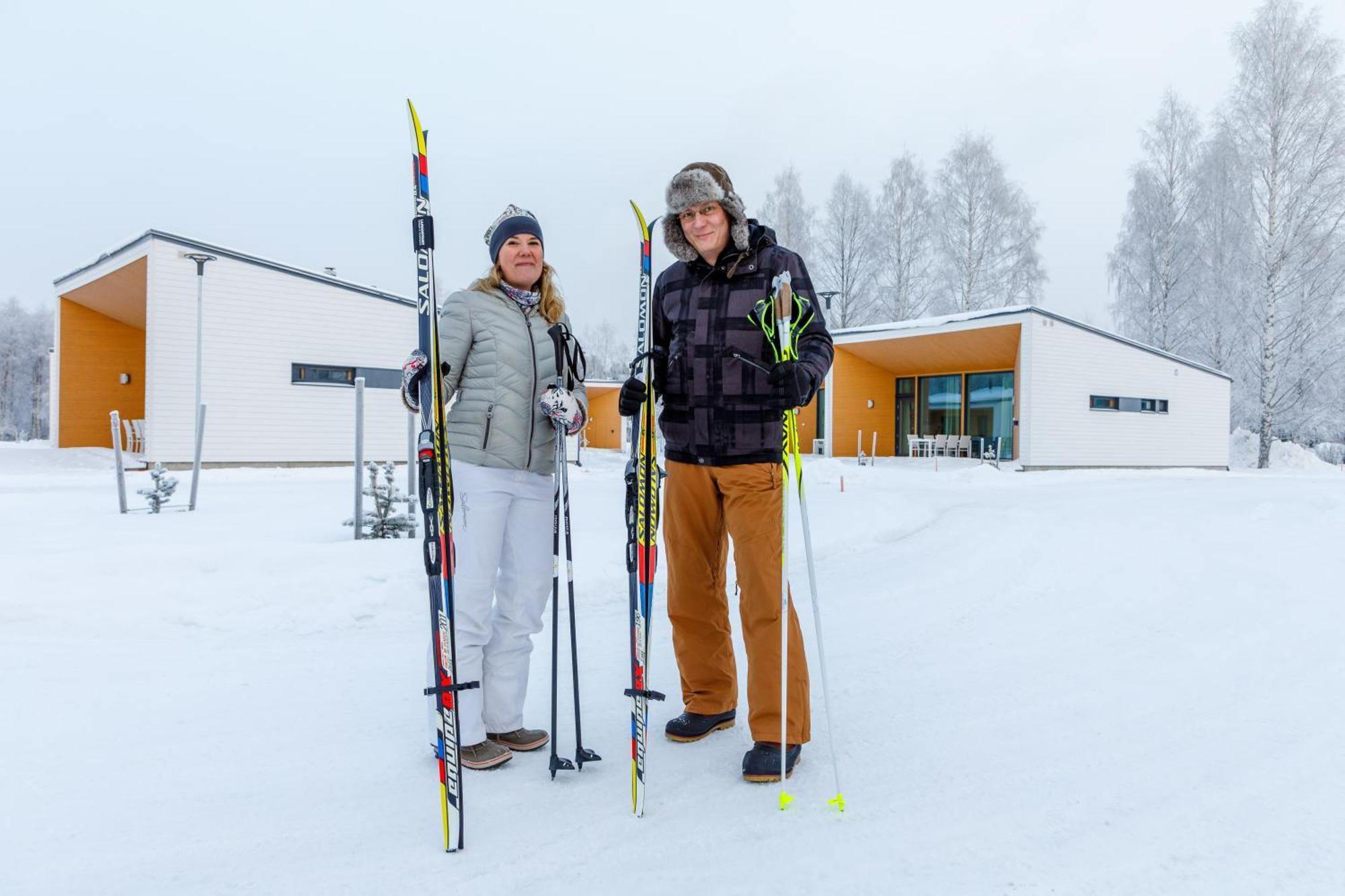 Nallikari Holiday Village Cottages オウル エクステリア 写真