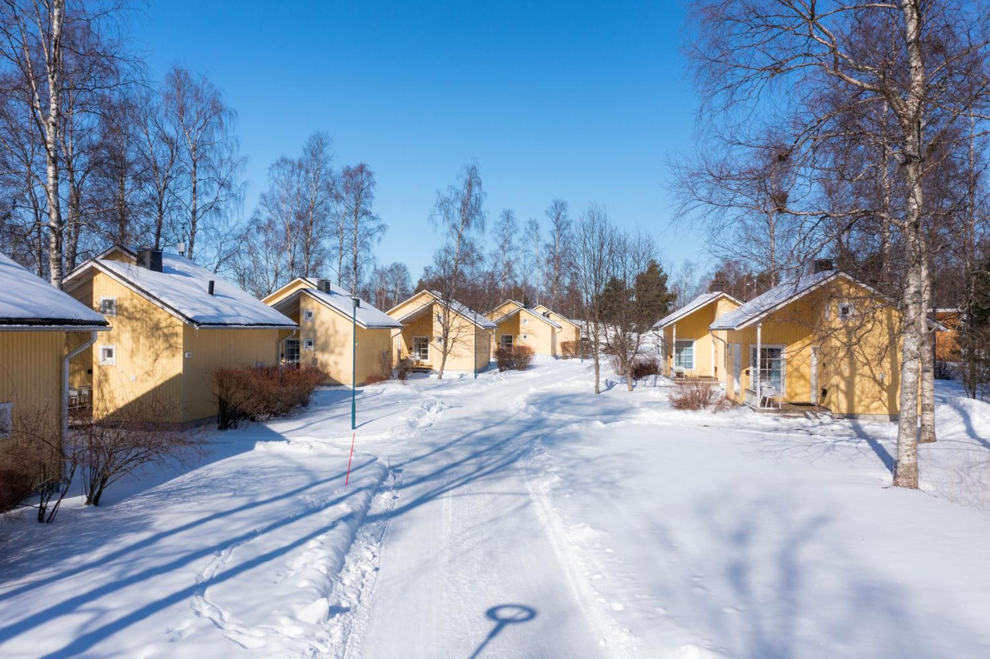 Nallikari Holiday Village Cottages オウル エクステリア 写真